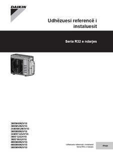3MXM-N, 3AMXM-M, 3AMXF-A, 3MXF-A, 4MXM-N, 5MXM-N_4PSQ600463-1_2019_10_Installer reference guide_Albanian download